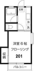 レスポワール調布の物件間取画像